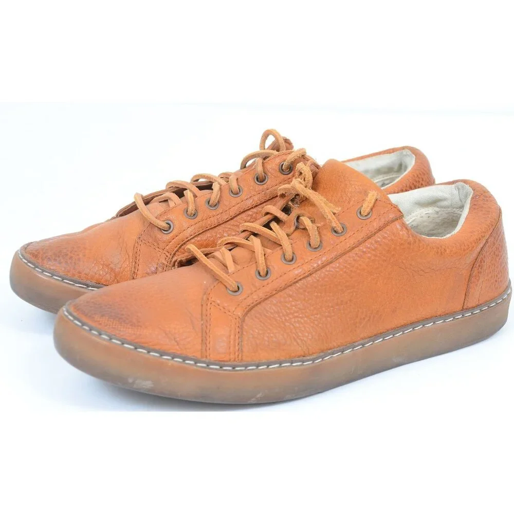 UGG Australia Men's 10.5M Kolman Leather Sneaker Low-top Lace Up Preppy Nautical